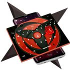 Blood Eye Input Theme Sasuke Ninja ikon