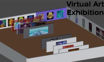 Virtual Art Exhibition Affiche