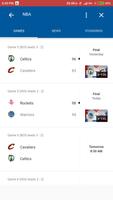 NBA scores Screenshot 3