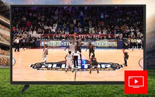 Basketball NBA Live Streaming capture d'écran 2
