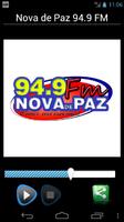 Radio Nova de Paz 94.9 FM الملصق