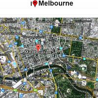 Melbourne Map syot layar 1