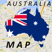 Australia Adelaide Map