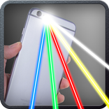 Laser Beams Phone Simulator
