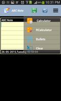 ABC Note Notepad abcnote 截图 2