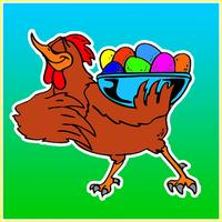 Easter Color Eggs Game اسکرین شاٹ 1