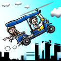 Flying Tuk Tuk Game