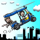 Flying Tuk Tuk Game-icoon