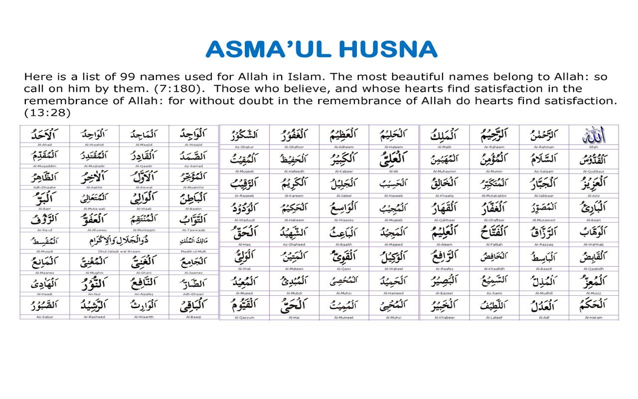 Asmaul Husna Mp3 For Android Apk Download