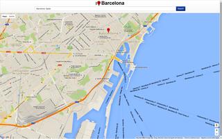 Barcelona Map capture d'écran 3