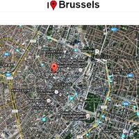 Brussels Map 스크린샷 1