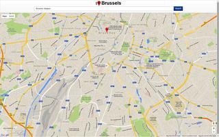 Brussels Map syot layar 2