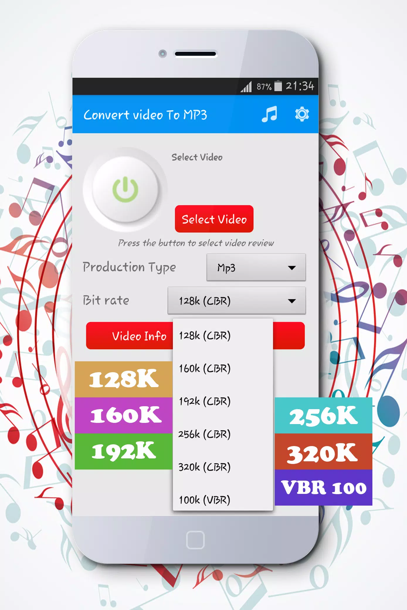 MP3 Video Converter APK pour Android Télécharger