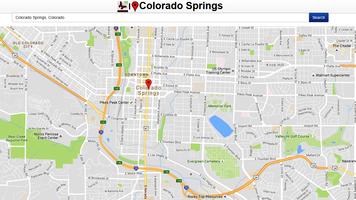 Colorado Spring Map تصوير الشاشة 2