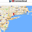 Connecticut Map icône