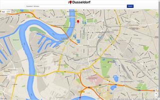 Dusseldorf Map imagem de tela 2