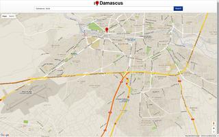Damascus Map capture d'écran 3