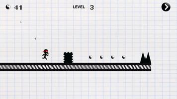 scream Go Ninja - stickman screenshot 2