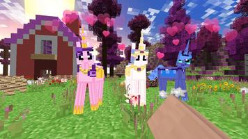 Pony Craft: Girls & Unicorn Affiche