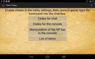 Codes for game "Dota 2" syot layar 3