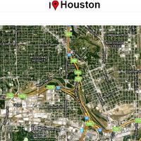 Houston Map syot layar 1