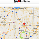 Indiana Map 圖標