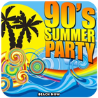 90's Music Summer Party Zeichen