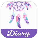 ✒️Secret Diary Dream Catcher Diary Theme APK