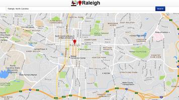 Raleigh Map capture d'écran 1