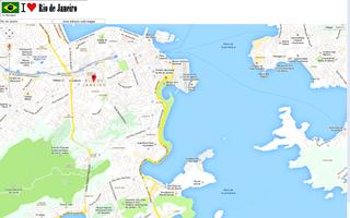 Rio de Janeiro map تصوير الشاشة 1