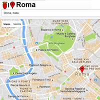 Roma Simply Map Affiche