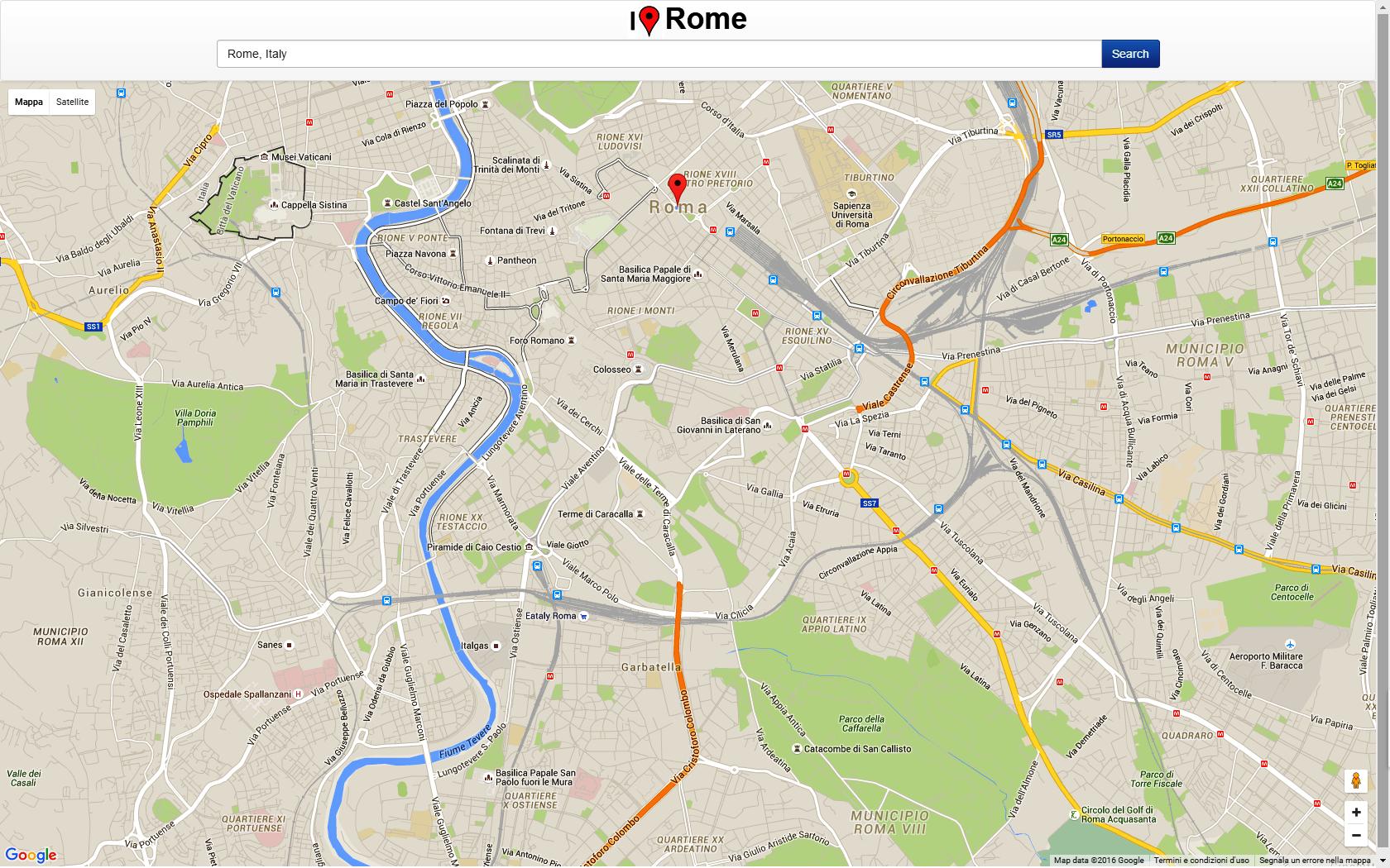 Melting ideologi Forbipasserende Rome Map for Android - APK Download