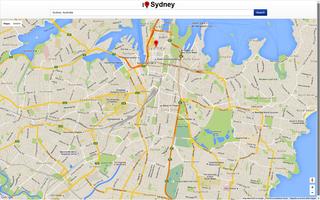 Sydney Map capture d'écran 2