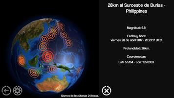 Last earthquakes in the world Ekran Görüntüsü 2