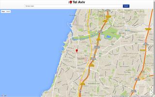 Tel Aviv Map capture d'écran 2