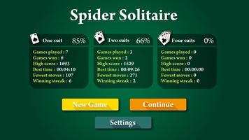Spider Solitaire capture d'écran 3