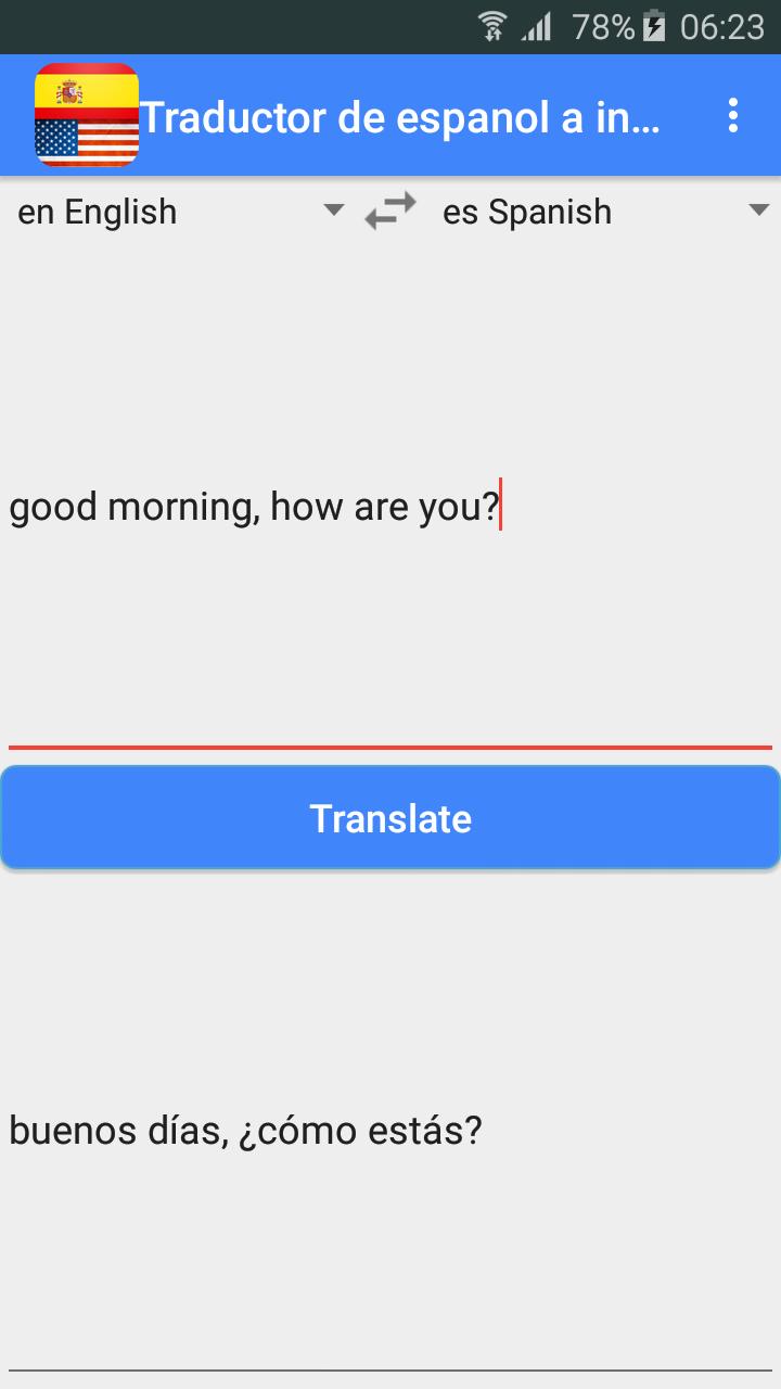 Traductor De Espanol A Ingles For Android Apk Download