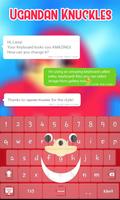 Ugandan Knuckles Keyboard captura de pantalla 1