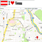 Vienna map icône