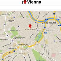 Vienna Map โปสเตอร์