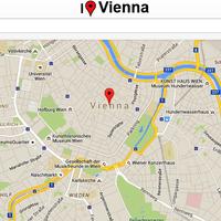 Vienna Map Affiche