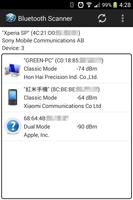 Bluetooth Scanner capture d'écran 2