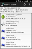 Network Scanner syot layar 1