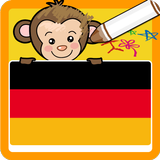 Coloring game German icon