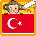 Coloring game Turkish ikon