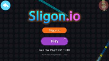 Sligon - Snake Dragon game Cartaz