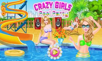 Crazy Girls Pool Party Affiche