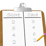 Golf & Discgolf scorecard icône