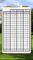 Golf & Discgolf scorecard imagem de tela 1