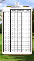 Golf & Discgolf scorecard capture d'écran 1